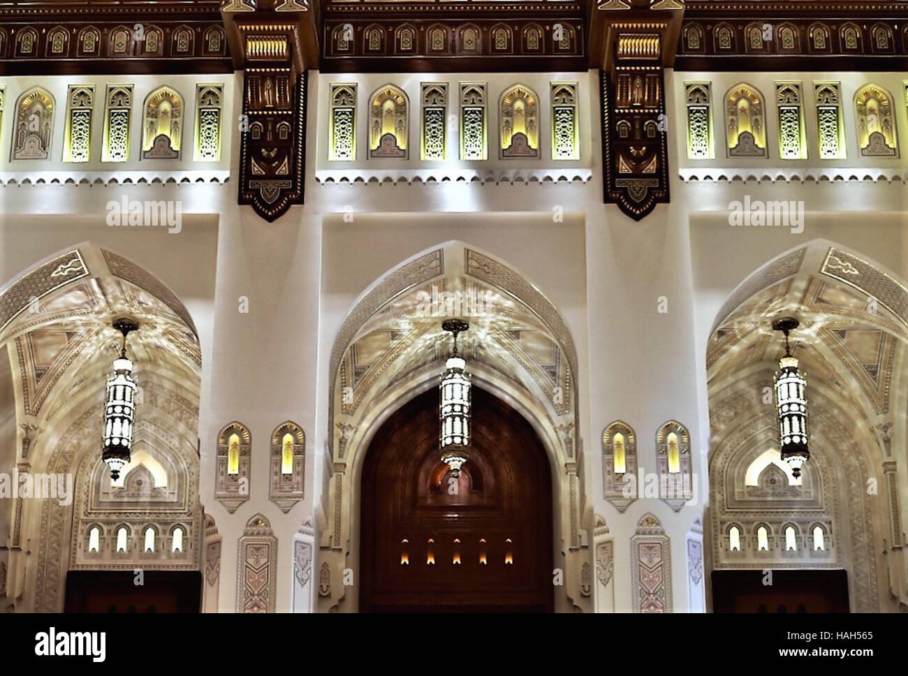 Le Royal Opera House, à Mascate, Oman. Banque D'Images