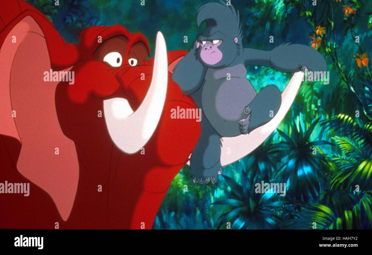 Tarzan Année : 1999 USA Réalisation : Chris Buck, Kevin Lima Animation Banque D'Images