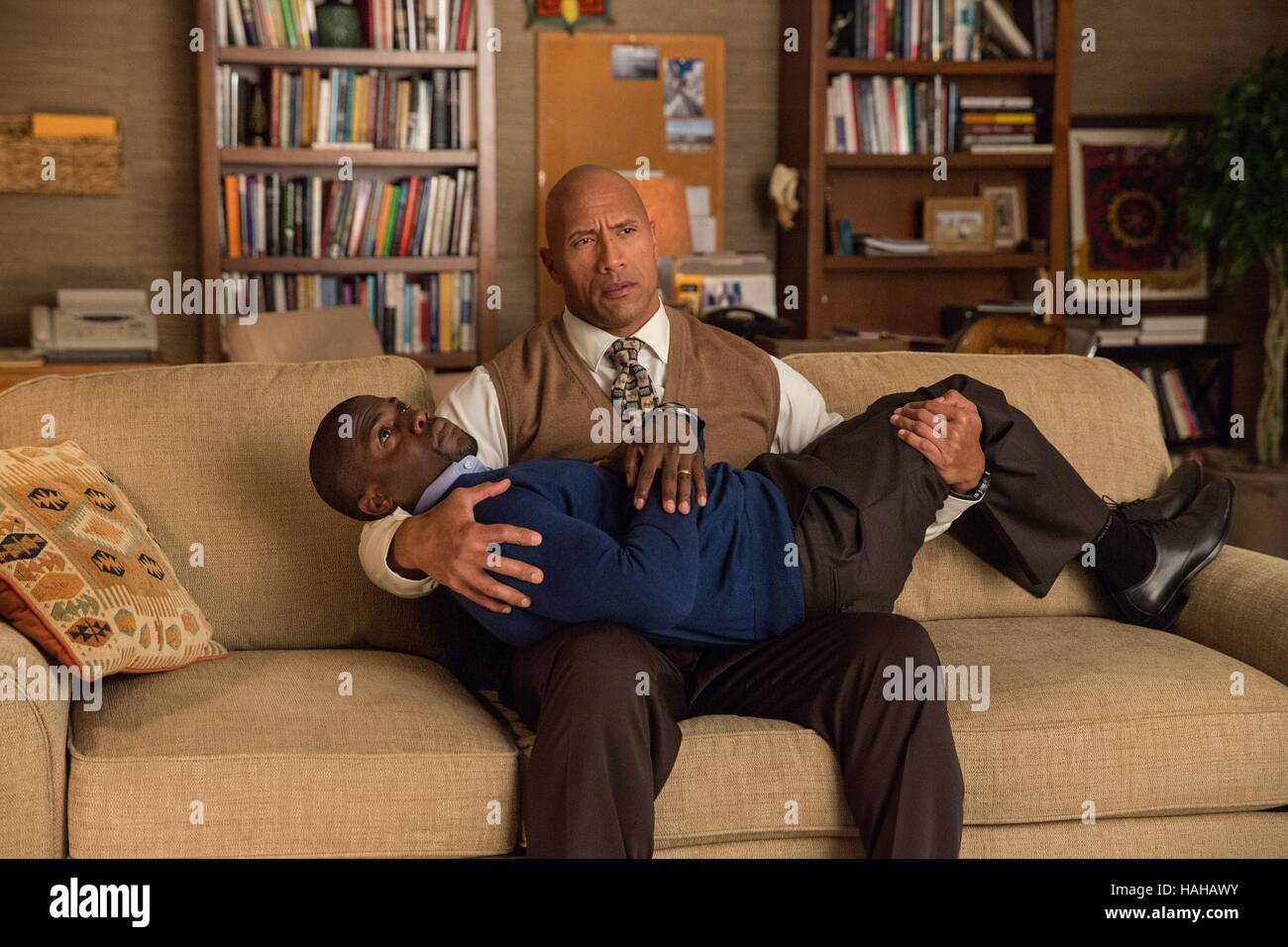 L'intelligence centrale Année : 2016 USA Réalisation : Rawson Marshall Thurber Dwayne Johnson, Kevin Hart Banque D'Images