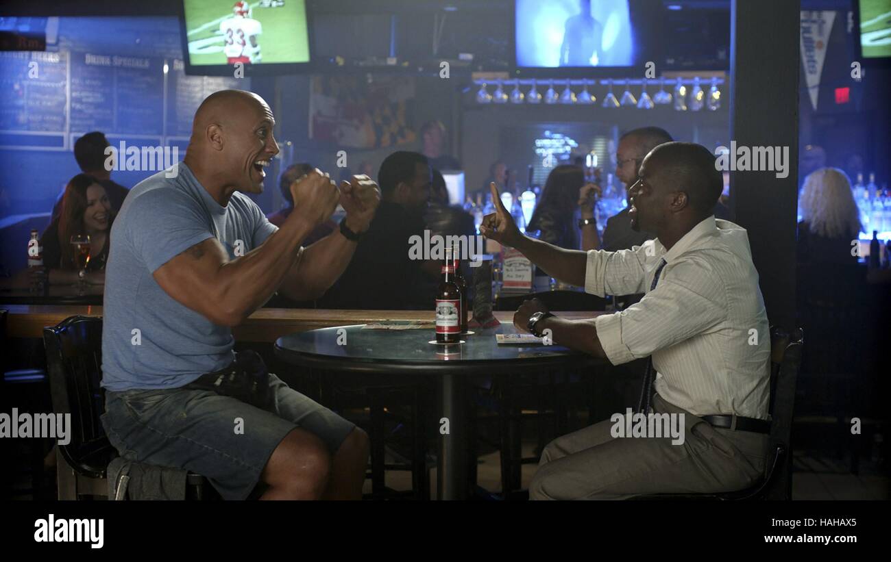 L'intelligence centrale Année : 2016 USA Réalisation : Rawson Marshall Thurber Dwayne Johnson, Kevin Hart Banque D'Images