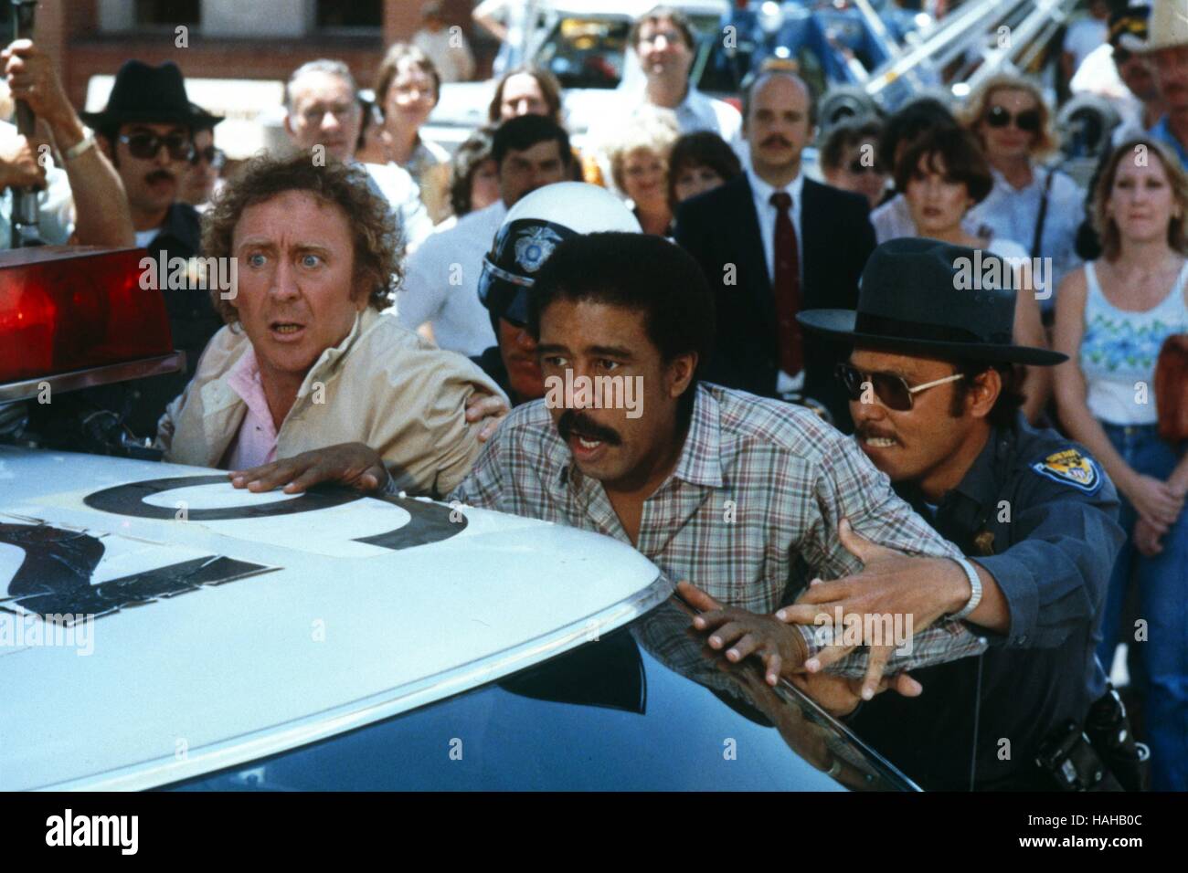 Remuez fou Année : 1980 USA Réalisation : Sidney Poitier Gene Wilder, Richard Pryor Banque D'Images