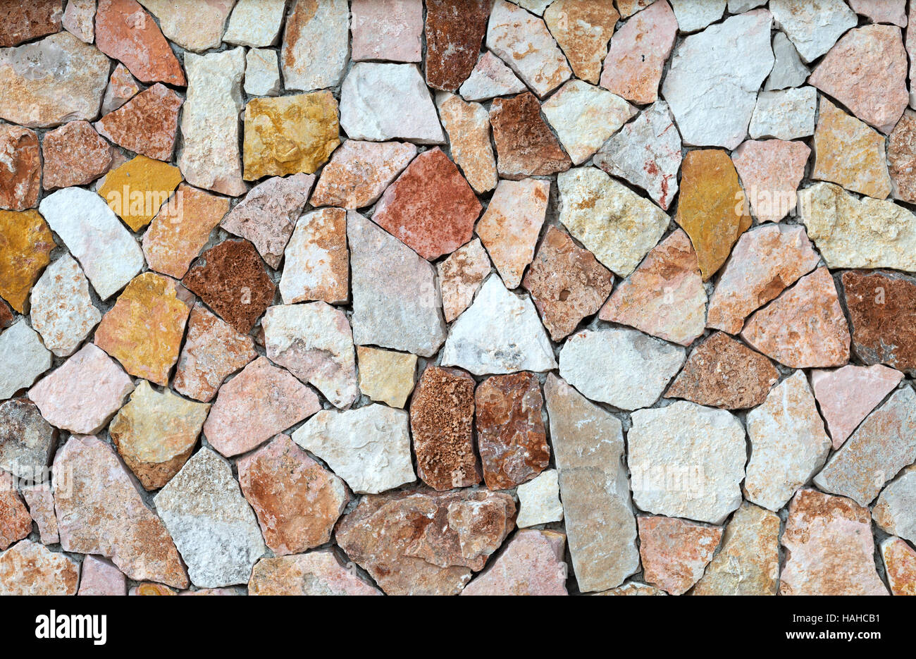 Contexte de pierres de couleur, Mallorca, Espagne Banque D'Images