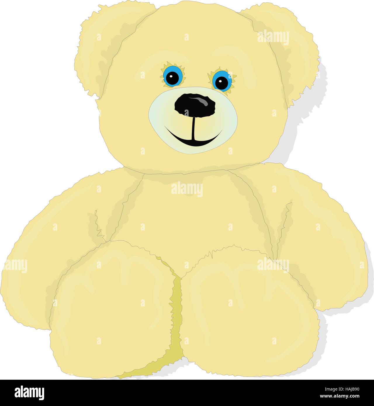 Illustration de Cute Bear vector isolated Illustration de Vecteur