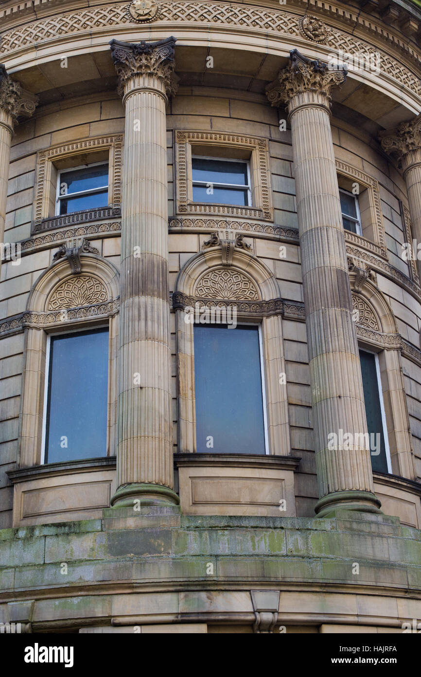 Todmorden, Town Hall, Bâtiment, siège au Calderdale frontière historique du Lancashire et du Yorkshire. Banque D'Images