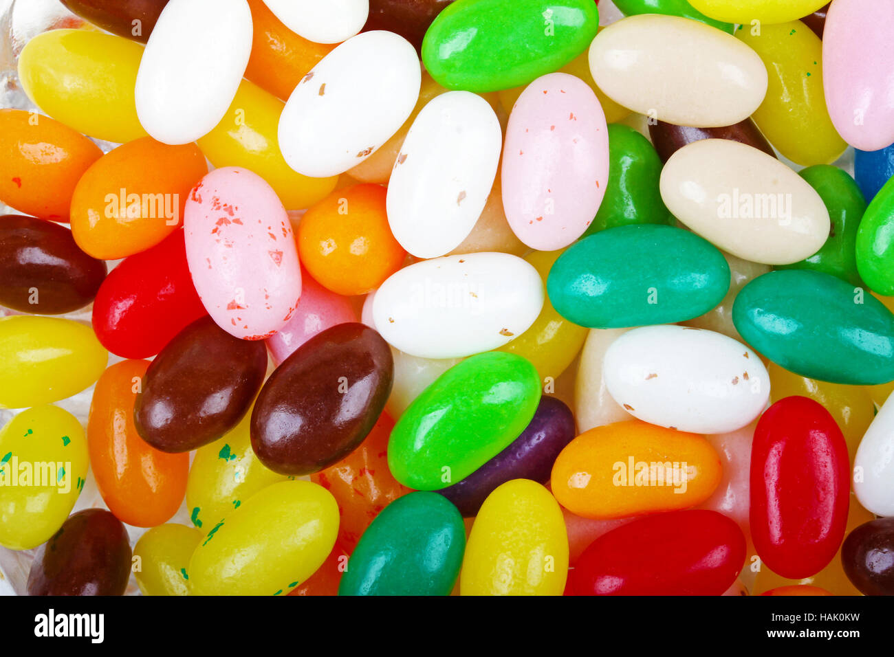 Arrière-plan coloré bonbons jelly bean Banque D'Images