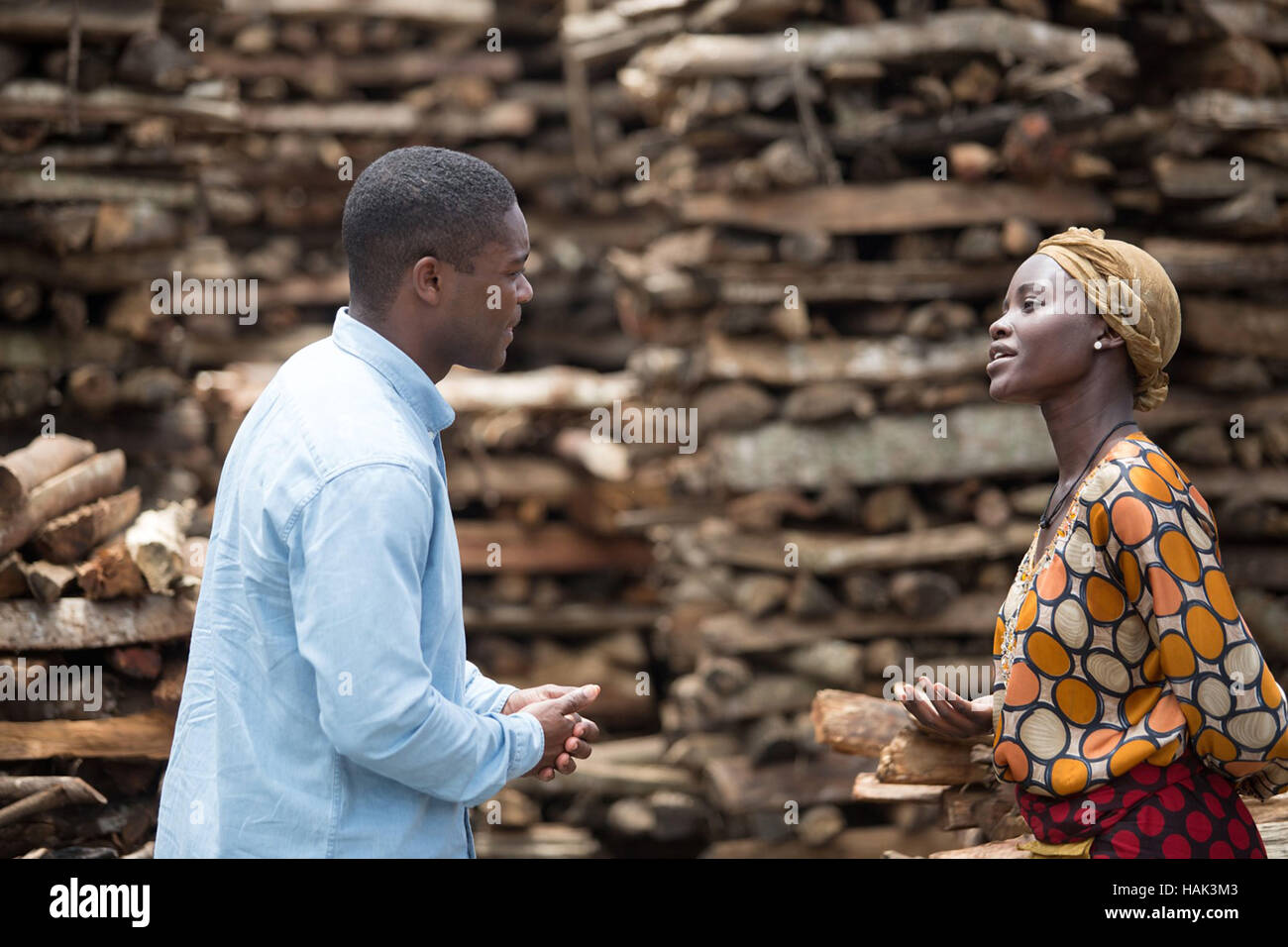 Reine de KATWE (2016) DAVID OYELOWO LUPITA NYONG'O MIRA NAIR (DIR) COLLECTION MOVIESTORE LTD Banque D'Images