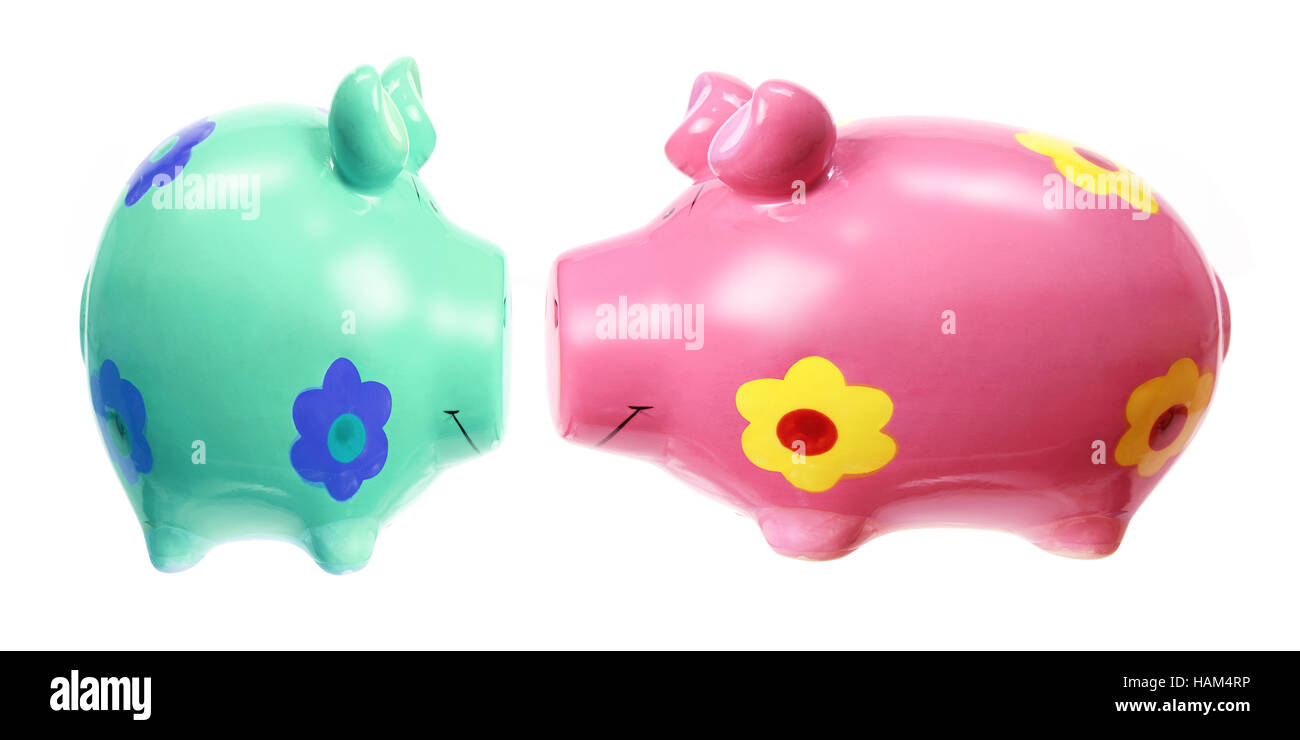 Tirelires Banque D'Images
