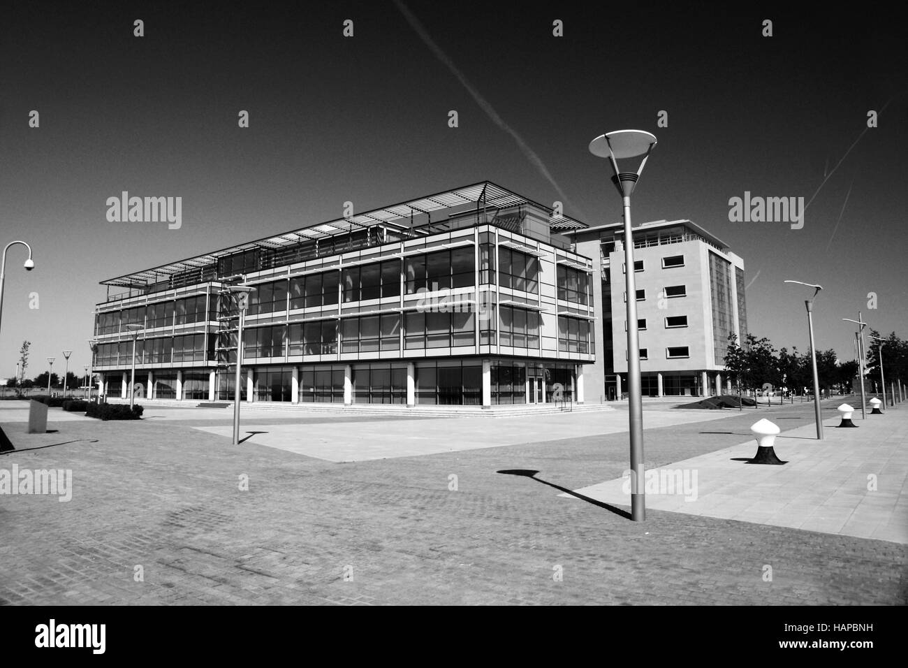 1 Humber Quays, rue Wellington Ouest Kingston Upon Hull Propriété Description : immeuble de bureaux, de verre et de la construction en acier Banque D'Images