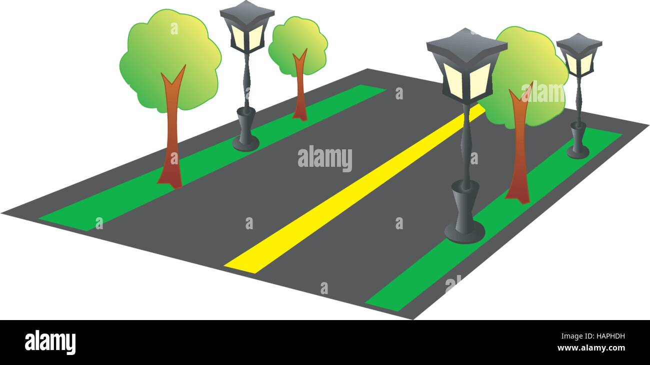 Modèle d'icônes architecturales Illustration de Vecteur