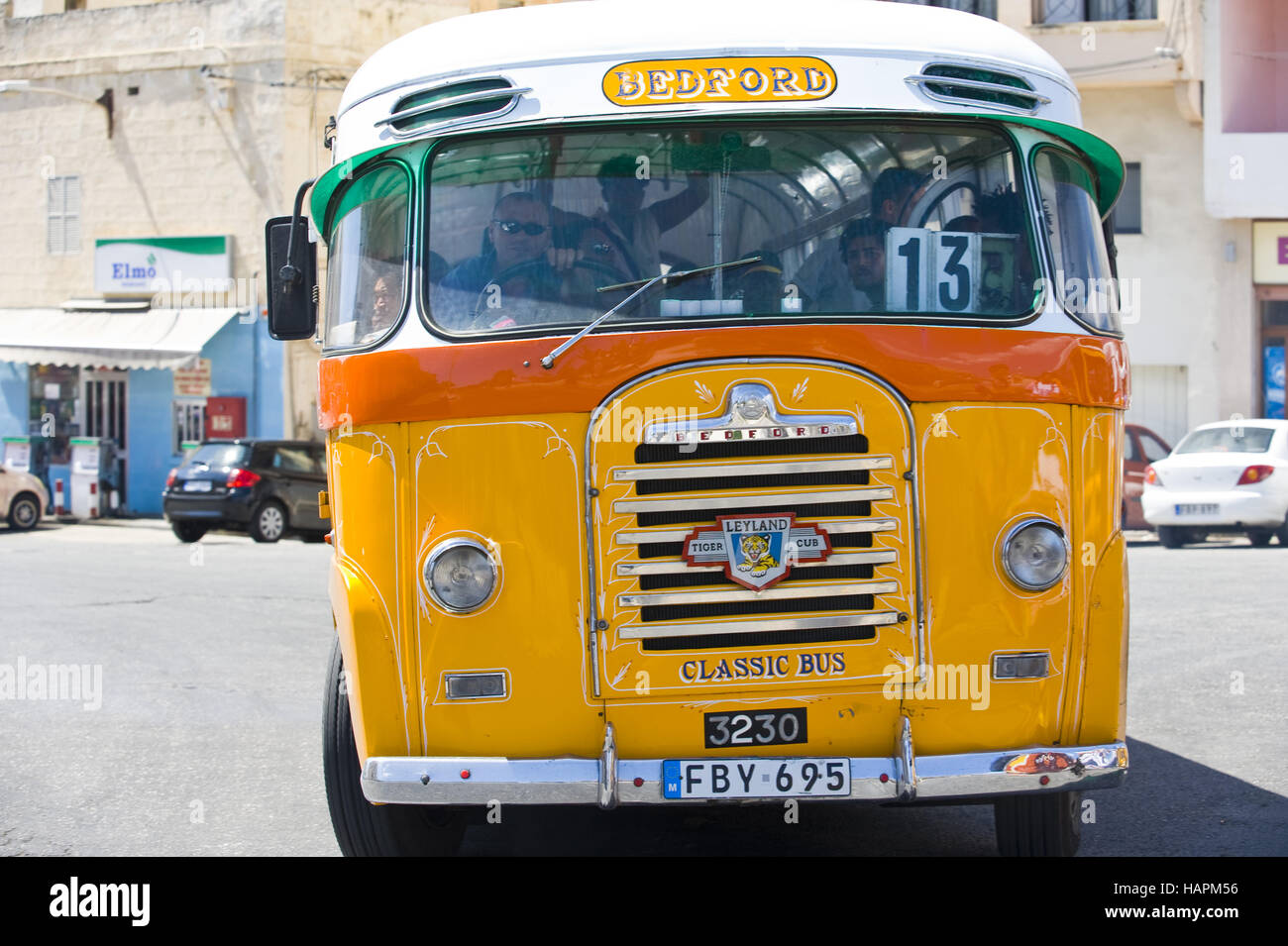 Autobus à Malte Banque D'Images