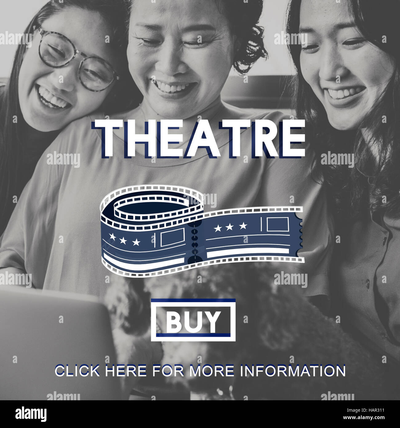 Théâtre Théâtre Cinéma Concept Public Hall Banque D'Images