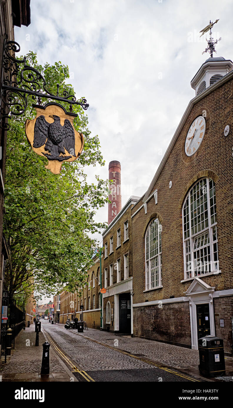 Old Truman Brewery Brick Lane Londres Spitalfields Banque D'Images