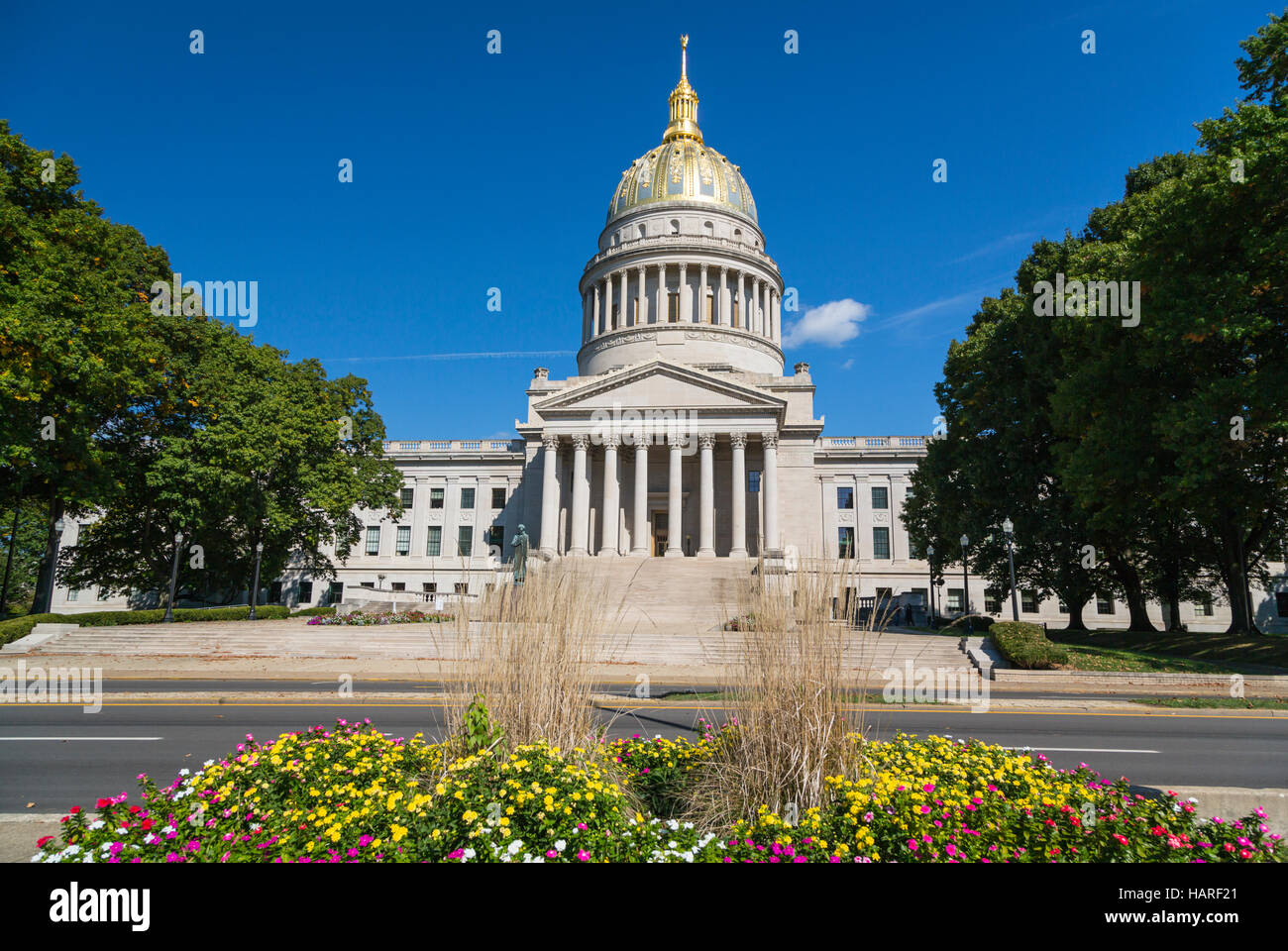 Le State Capitol building in Charleston, West Virginia, USA. Banque D'Images