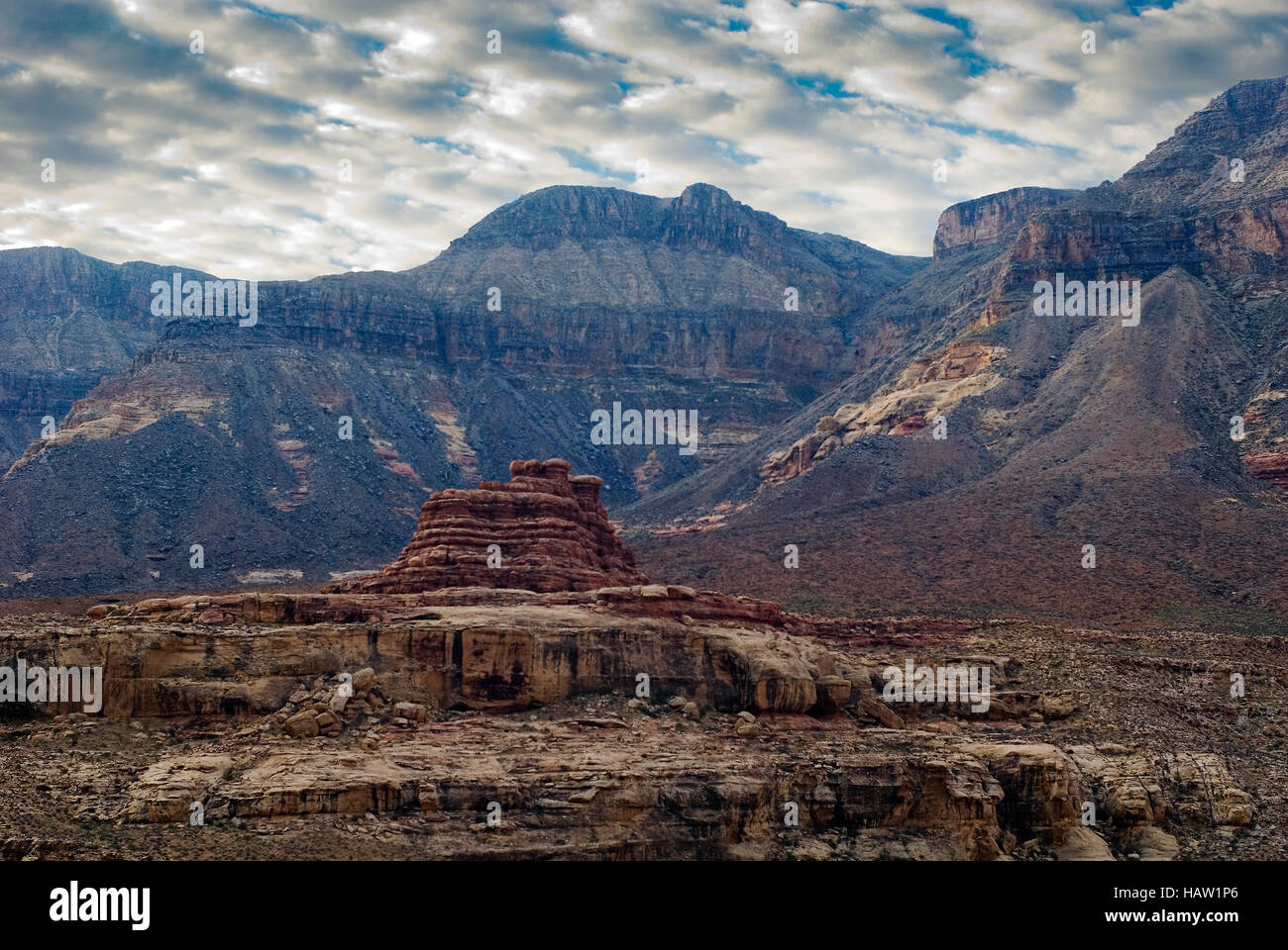 Paysage en angle nord-ouest de l'Arizona Banque D'Images