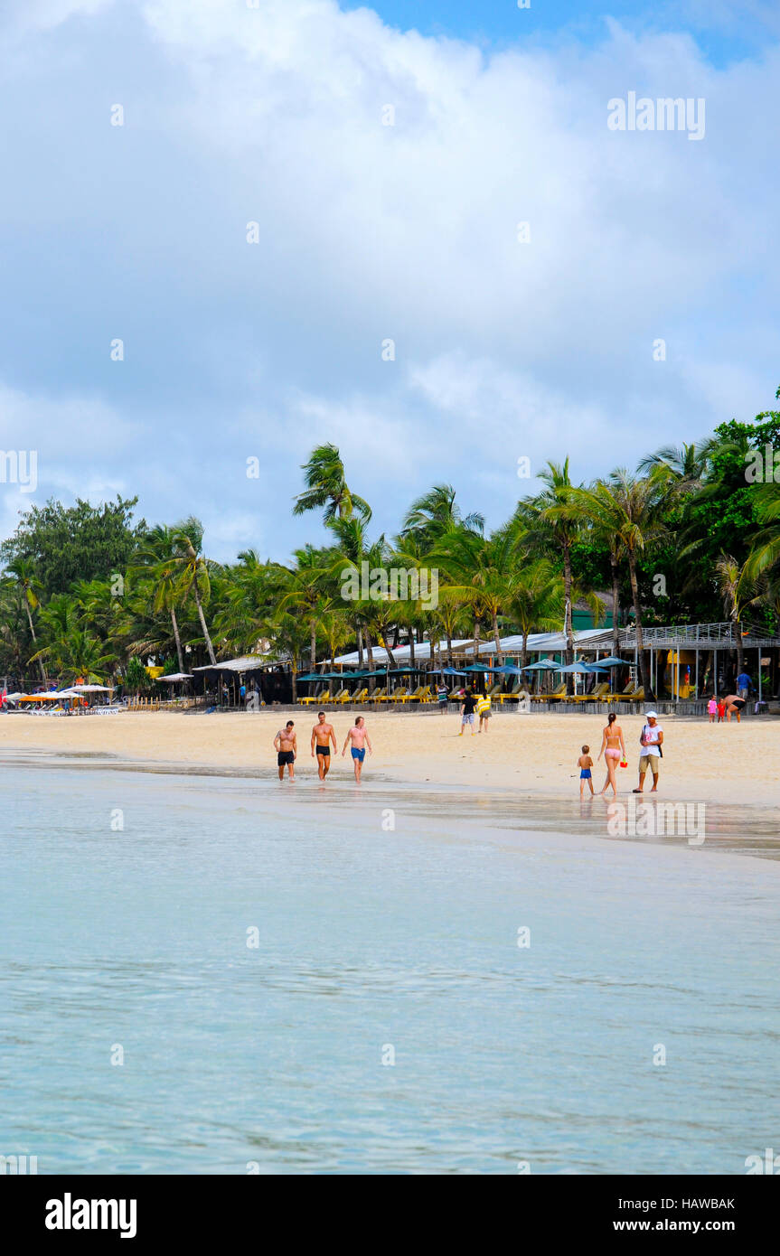 Boracay, Boracay Island, White Beach, Western Visayas, Philippines Banque D'Images