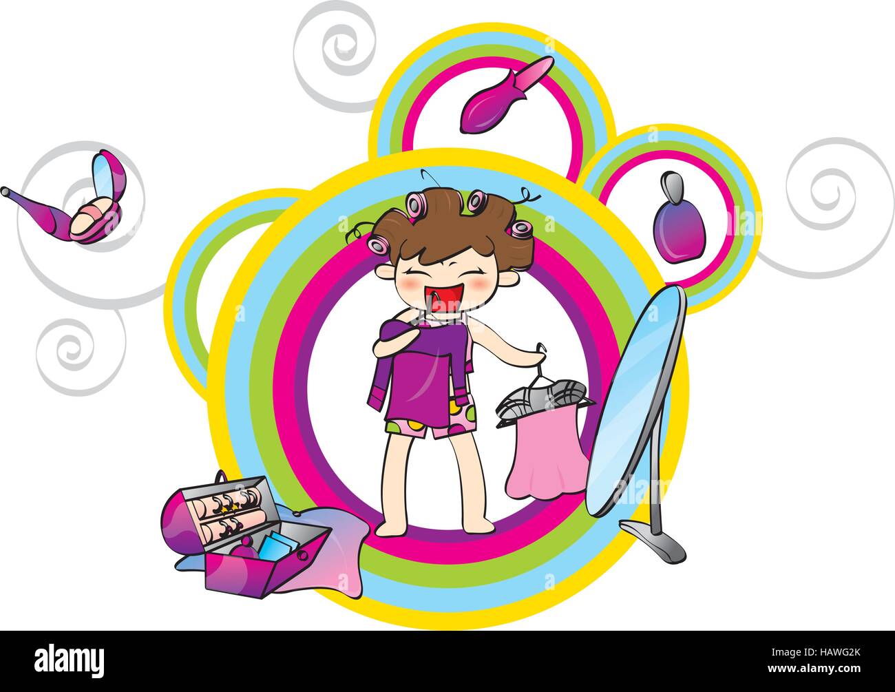 Illustration et peinture Peintures Illustration de Vecteur