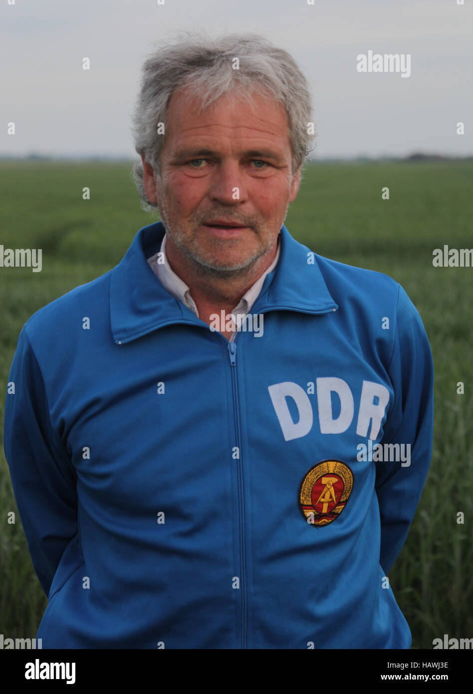 Jürgen Pommerenke ( RDA et 1.FC Magdebourg) Banque D'Images