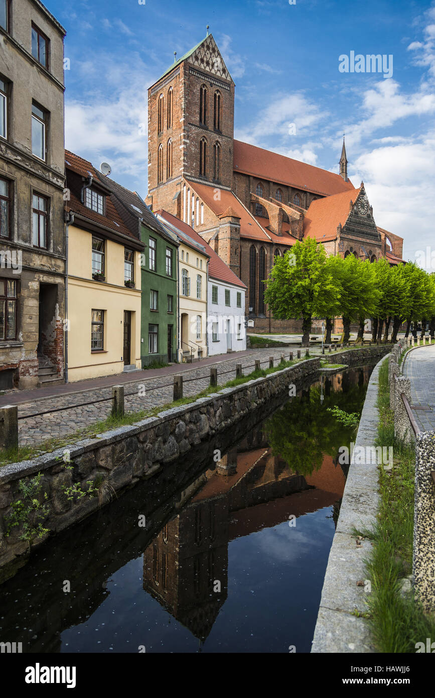 St.Nikolai, Wismar Banque D'Images