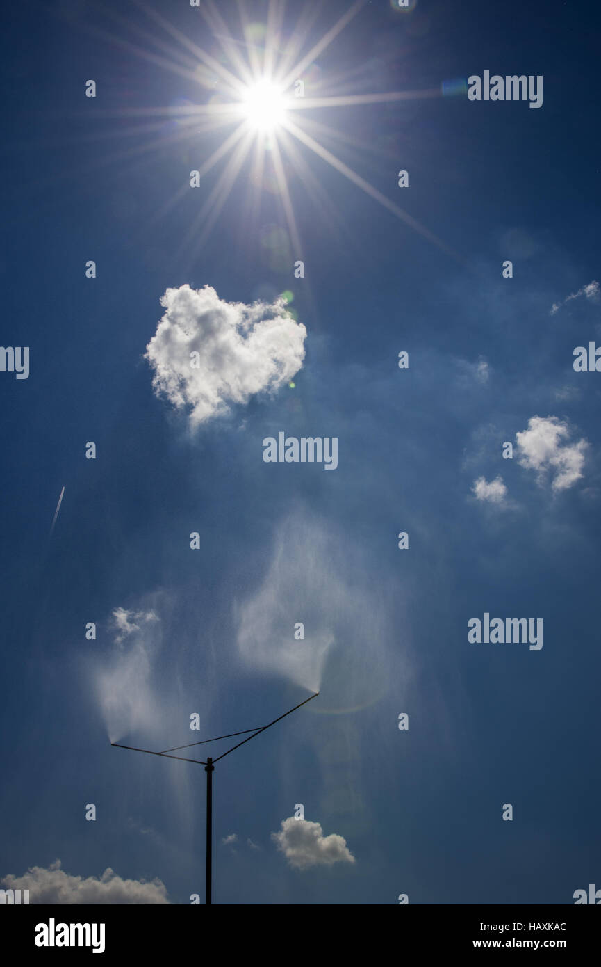 Système de gicleurs Banque D'Images