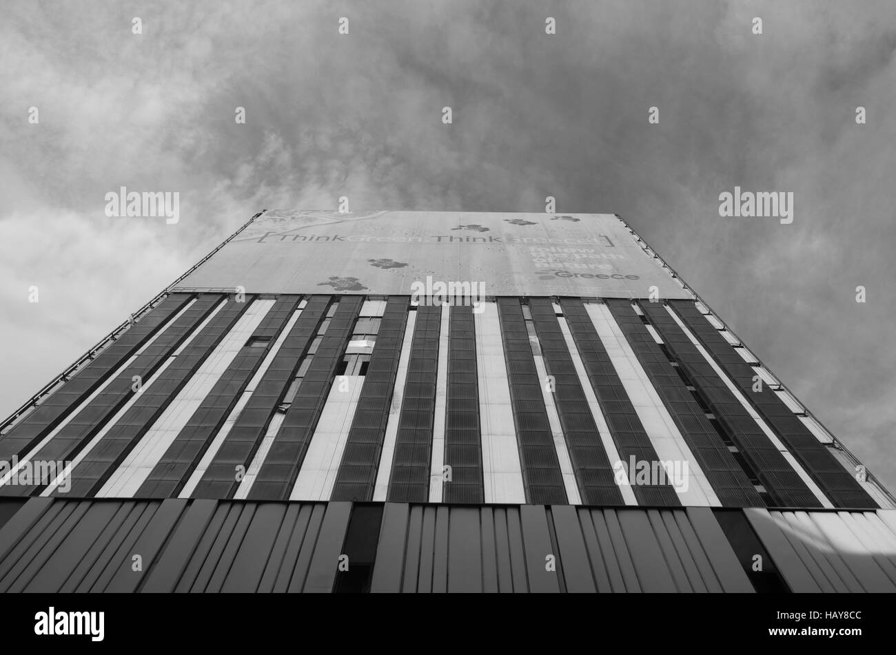Photos du plus haut bâtiment d'Athènes et une fois dans les Balkans Banque D'Images