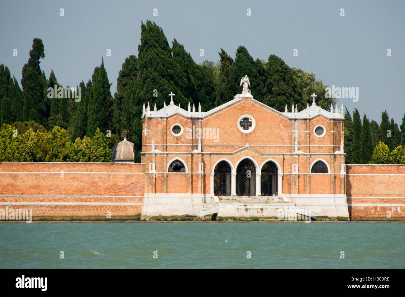 Murano, Venise, Burano, l'île porte, mur, Banque D'Images