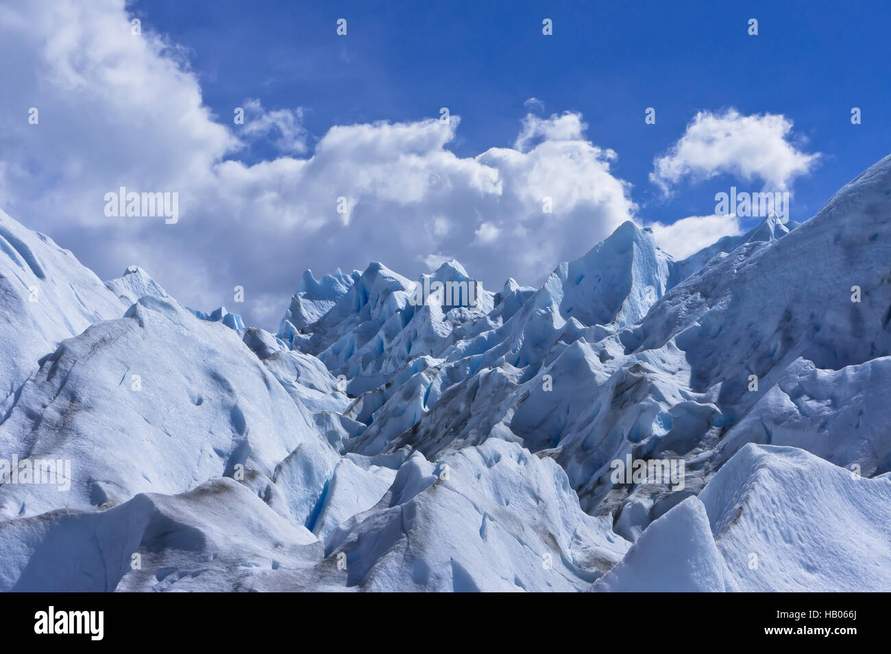 La Patagonie, le Glacier Perito Moreno Banque D'Images