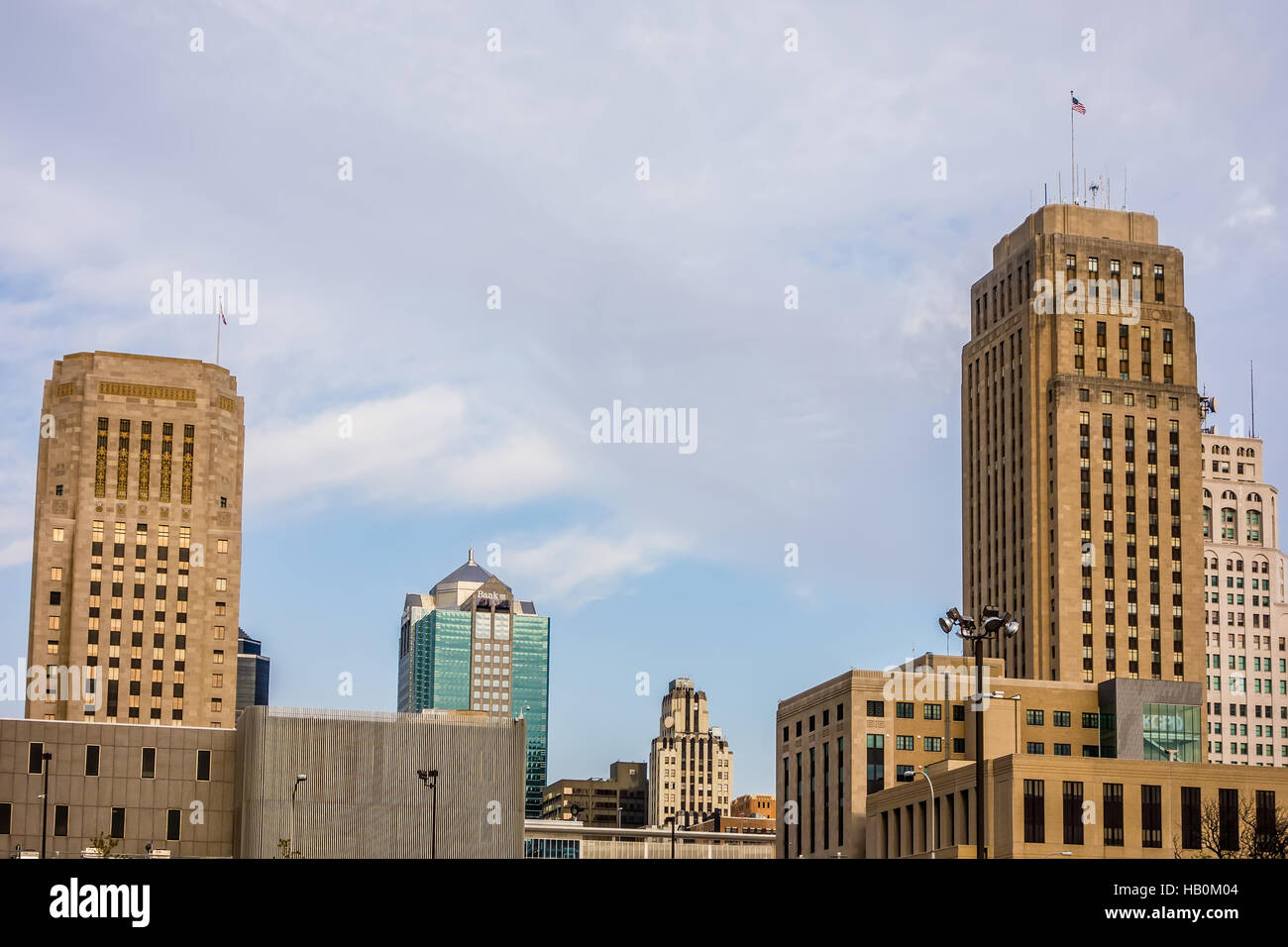 Kansas city skyline Banque de photographies et d’images à haute