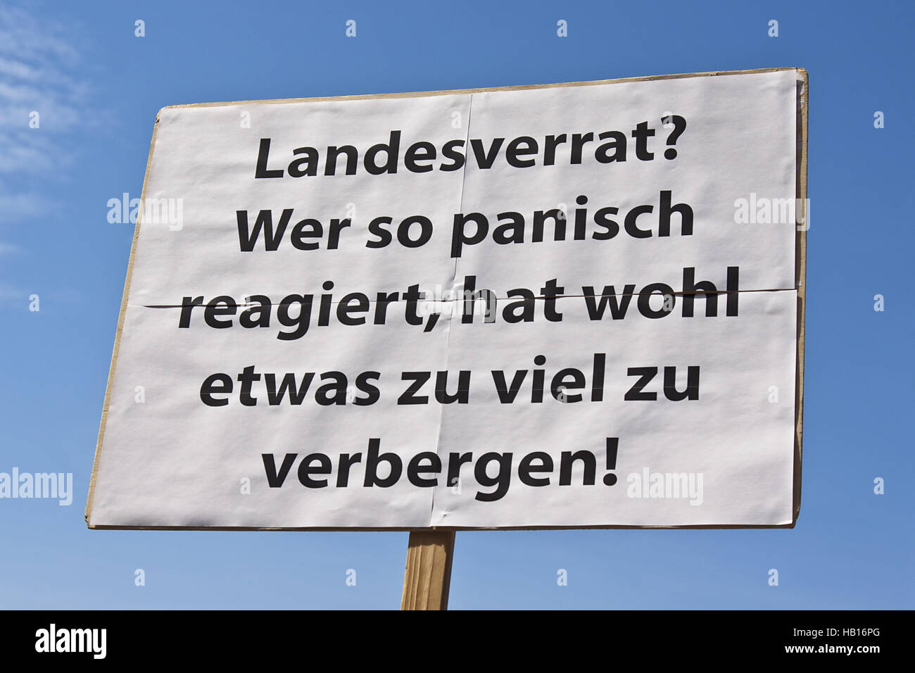 Démonstration Banque D'Images