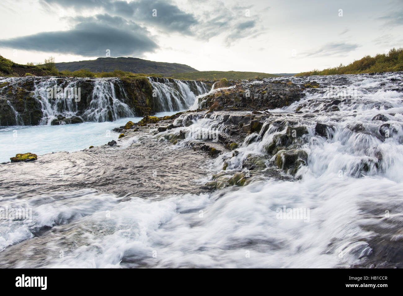 -Bruarfoss- Islande Banque D'Images