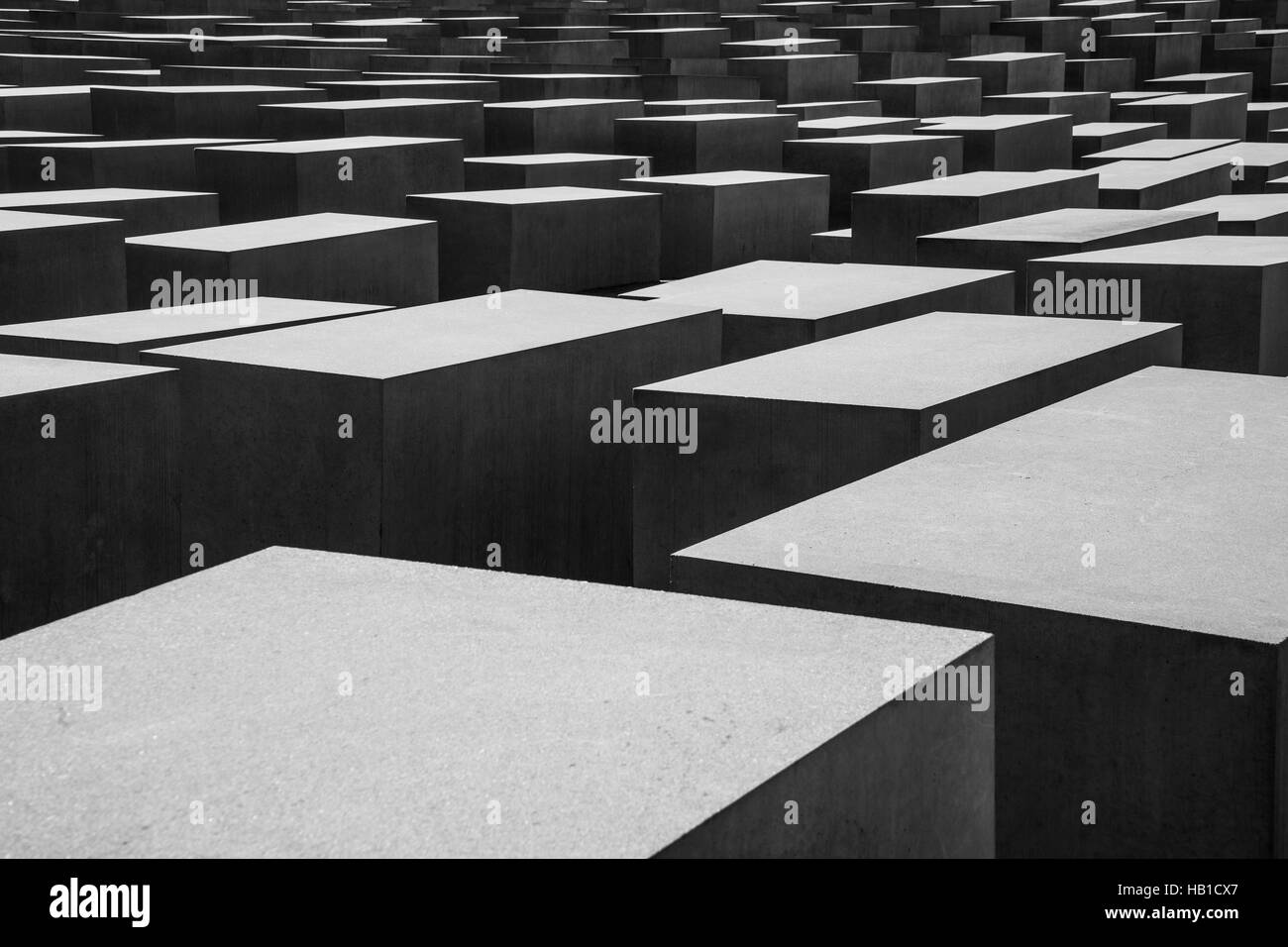 Holocaust Memorial, Berlin Banque D'Images