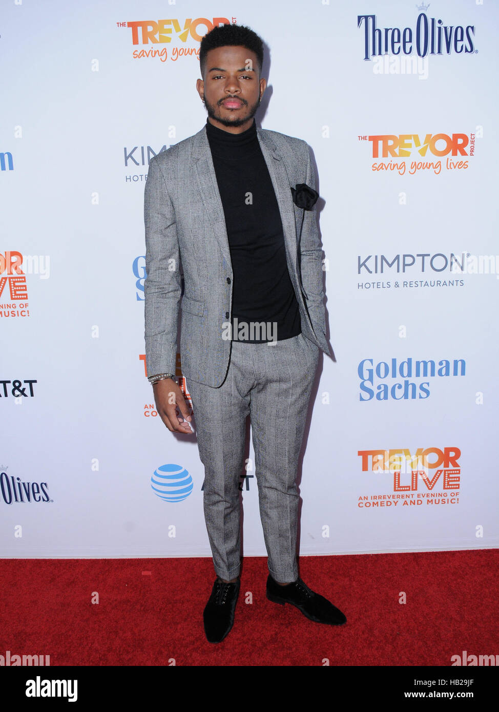 Beverly Hills, CA, USA. 9Th Jul 2016. Trevor Jackson. TrevorLIVE Los Angeles 2016 Levée de fonds tenue au Beverly Hilton Hotel. Crédit photo : Birdie Thompson/AdMedia Crédit : Birdie Thompson/AdMedia/ZUMA/Alamy Fil Live News Banque D'Images