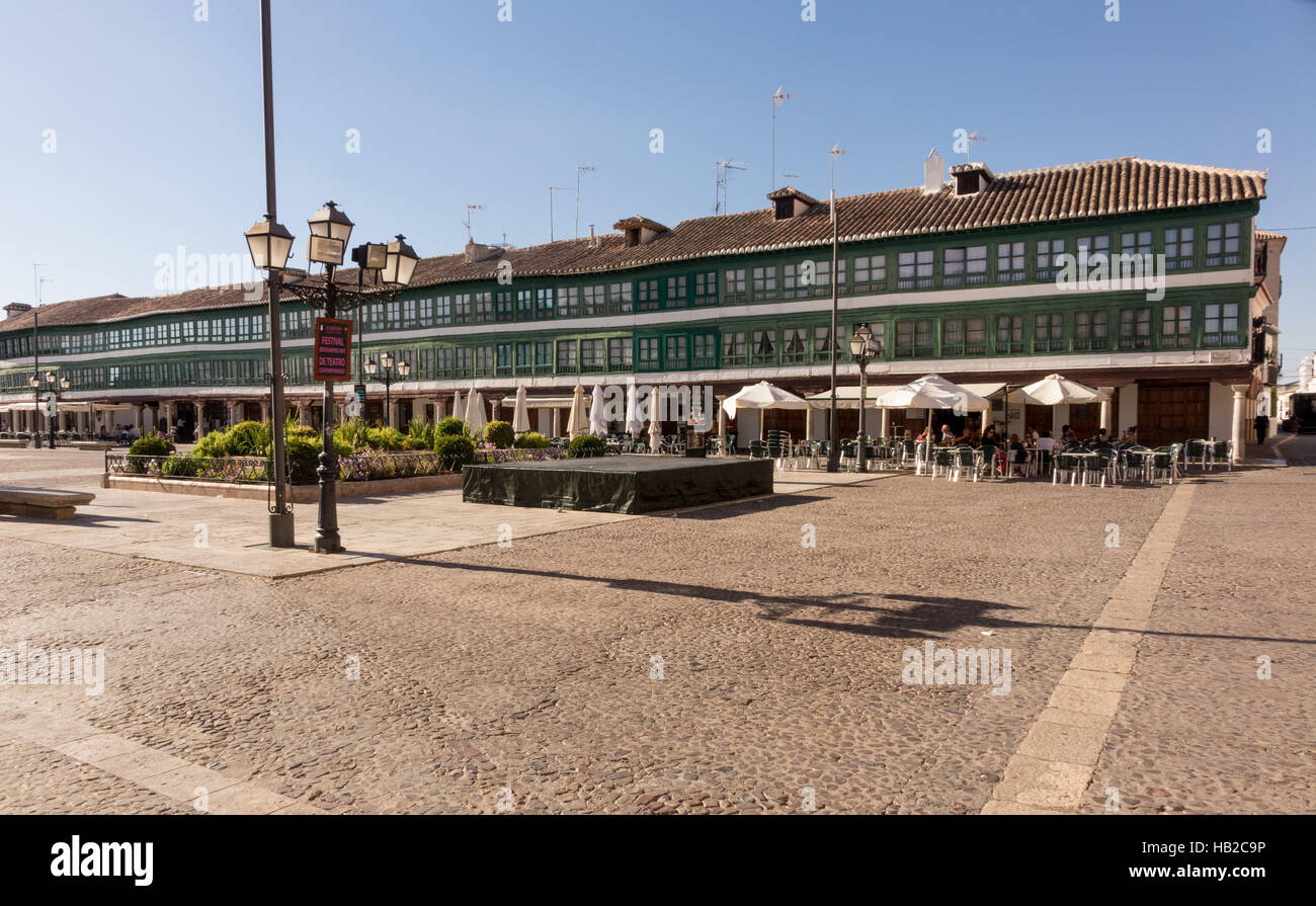 Almagro en Castille La Manche, Espagne Banque D'Images