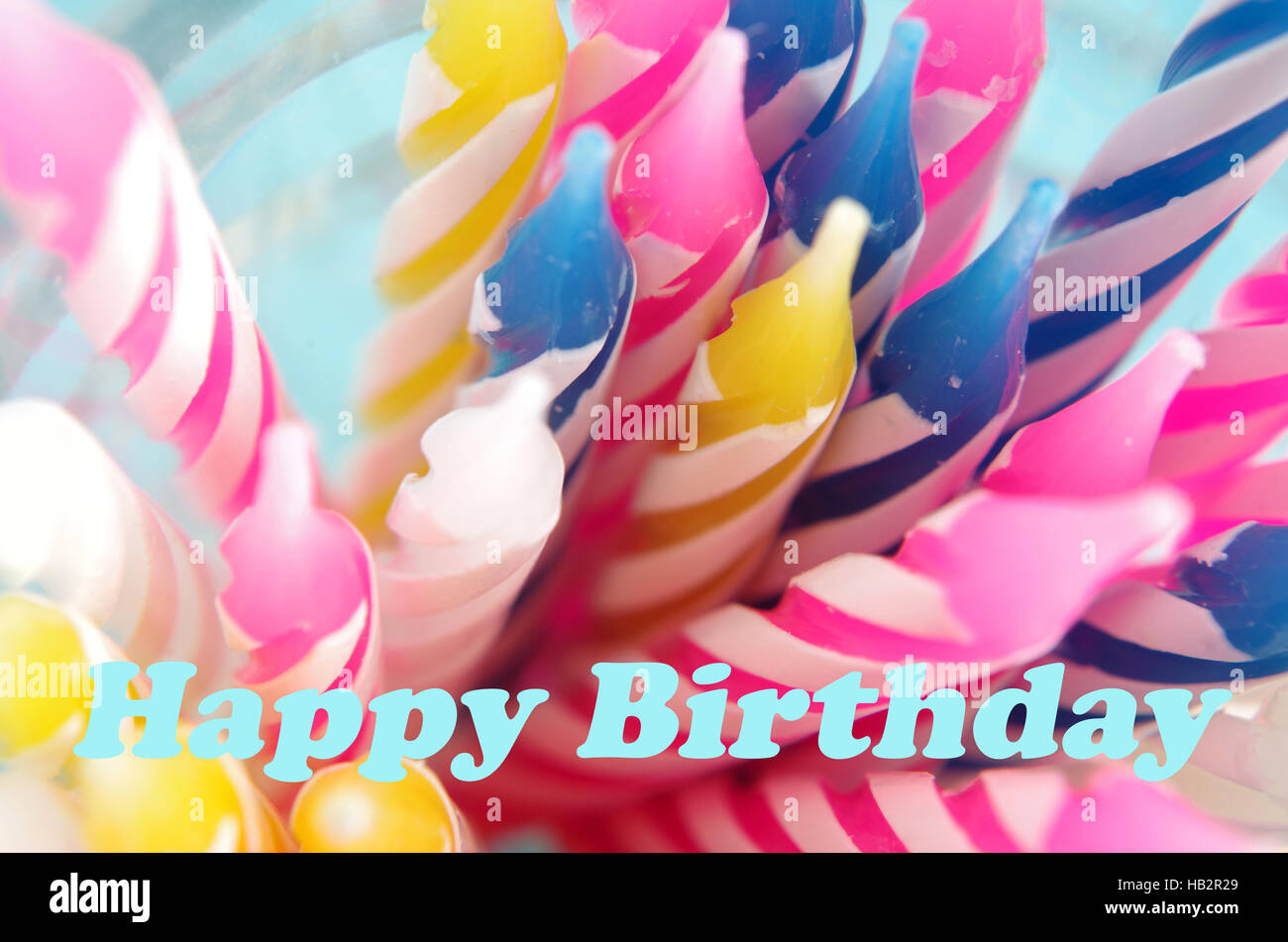 carte d’anniversaire Banque D'Images