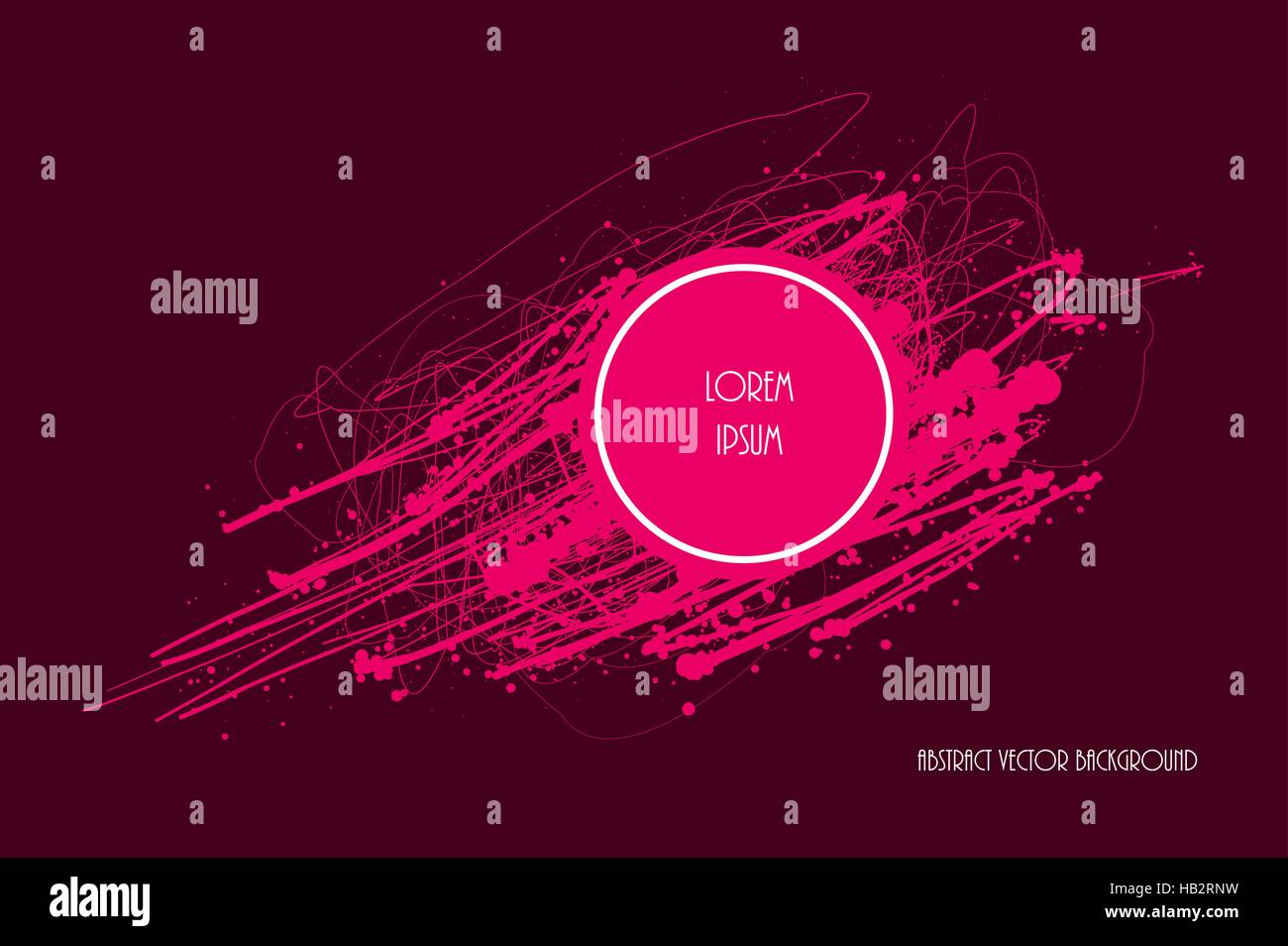 Grunge blob peinture design. Vector background. Tache splatter élément. Illustration de Vecteur