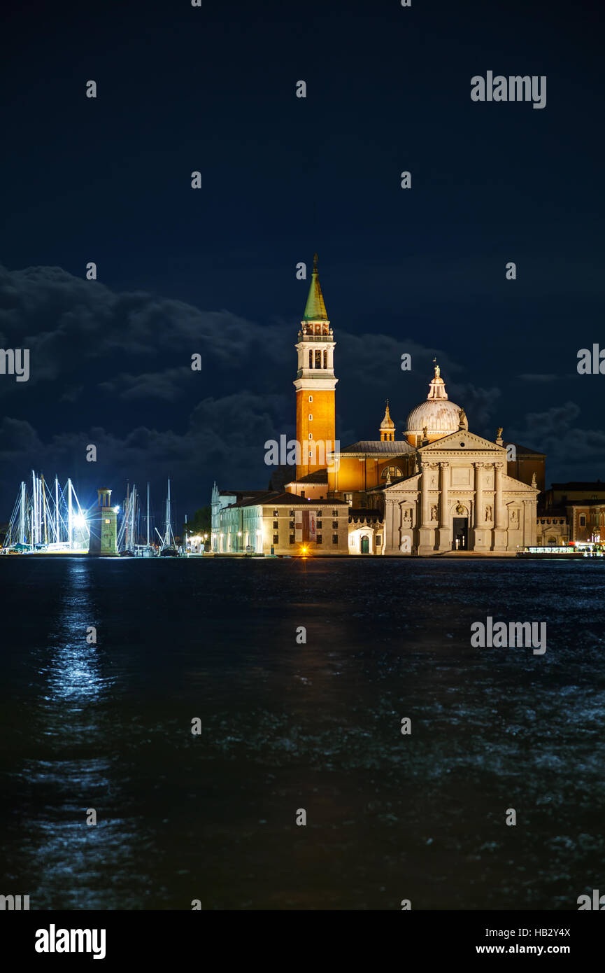 Basilique San Giorgio Maggiore à Venise Banque D'Images