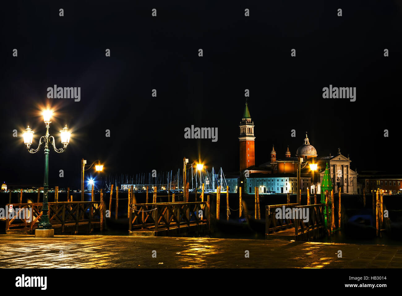 Basilique San Giorgio Maggiore à Venise Banque D'Images