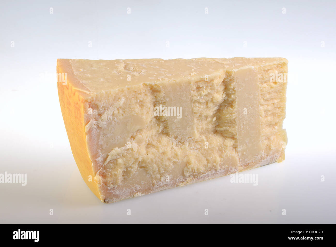 Le Parmesan Parmigiano Reggiano le roi des fromages italiens Banque D'Images