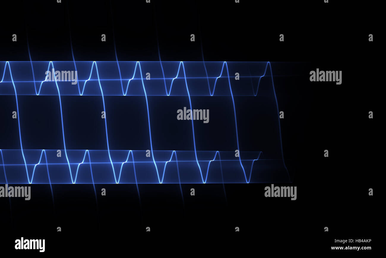 Résumé fond de la courbe lines Banque D'Images