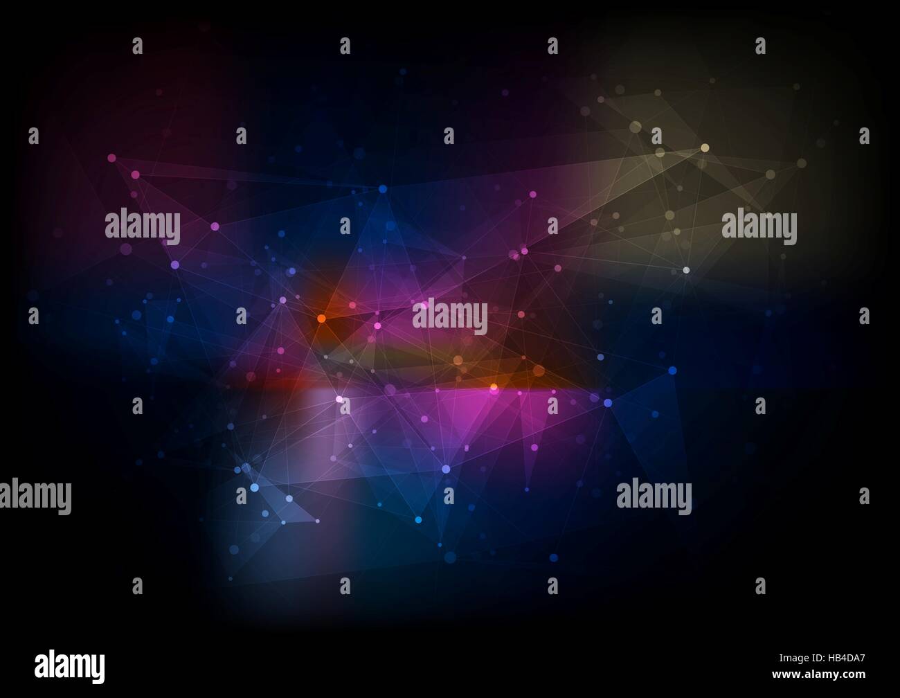 Arrière-plan de couleur sombre poly bas Banque D'Images