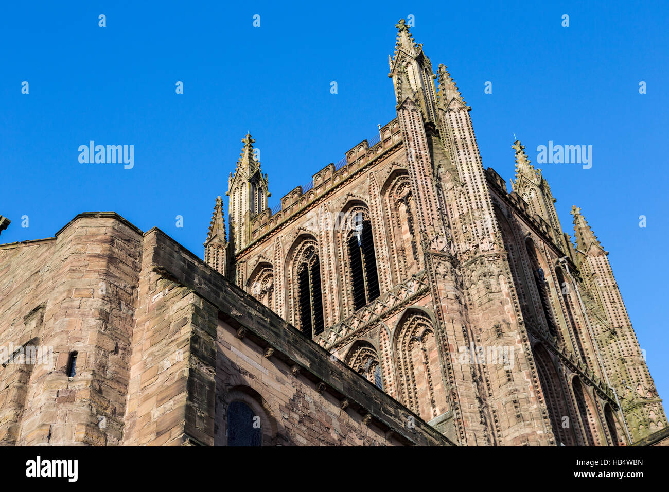 Cathédrale de Hereford, Angleterre, RU Banque D'Images