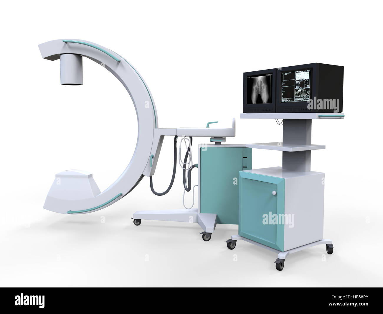 C ARM X-Ray Scanner Machine Banque D'Images