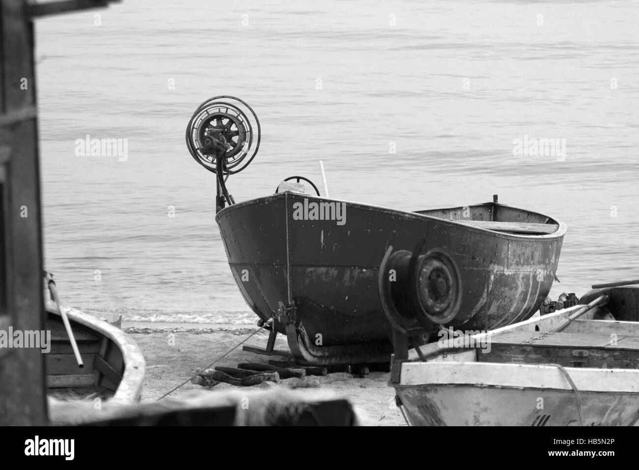 Krapets, Village de la côte de la mer Noire, Bulgarie Banque D'Images