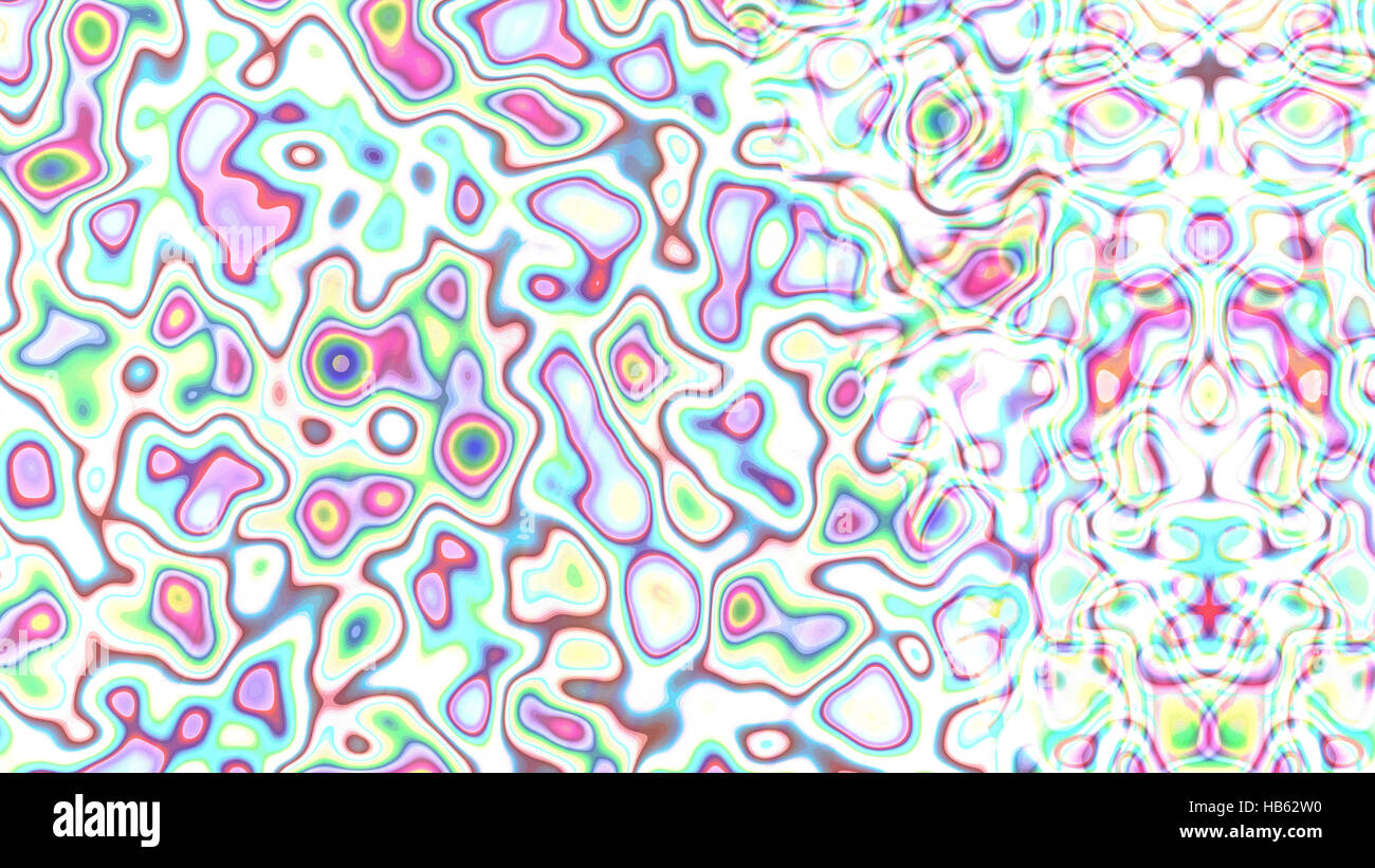 Image de fond de confusion multicolores Banque D'Images