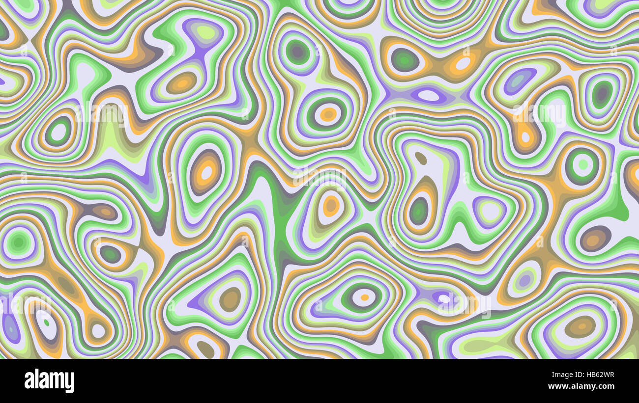 Motif psychédélique Banque D'Images