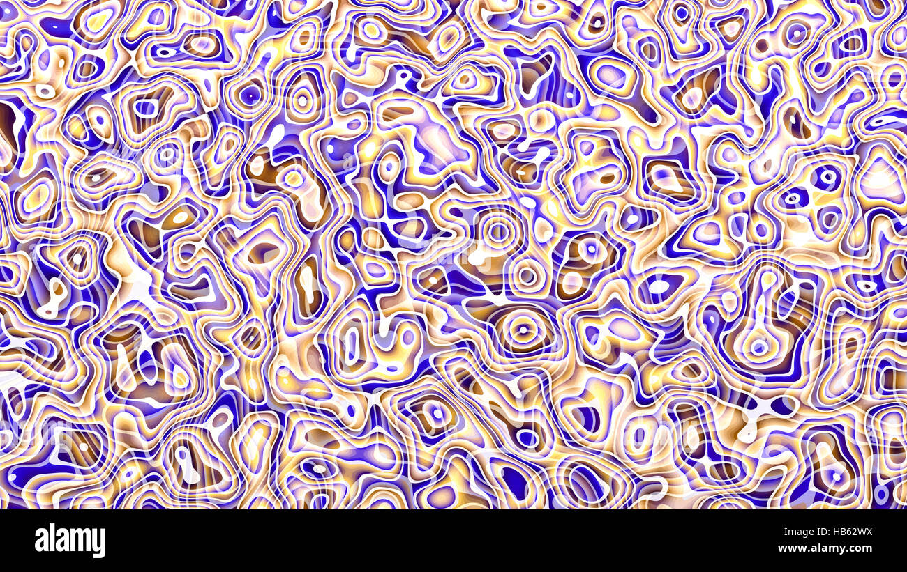 Abstract Illustration moderne Banque D'Images