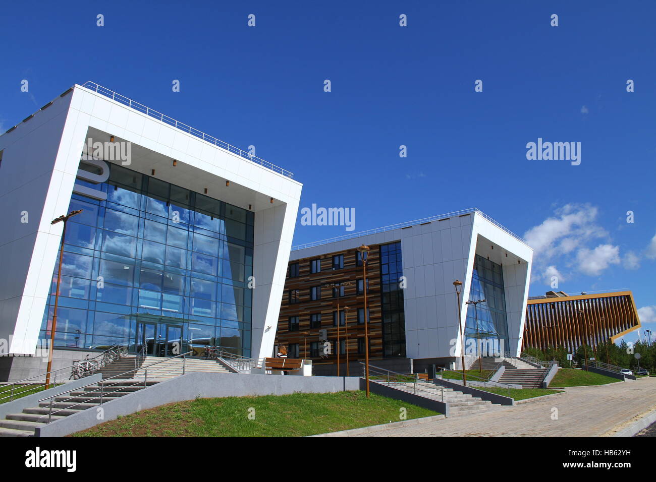 Innopolis Campus de l'université. La Russie, République du Tatarstan, Innopolis Banque D'Images