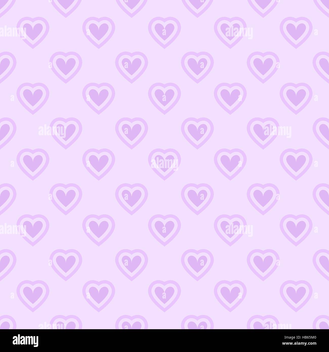 Purple Heart motif transparent packaging papier fond en format vectoriel Illustration de Vecteur