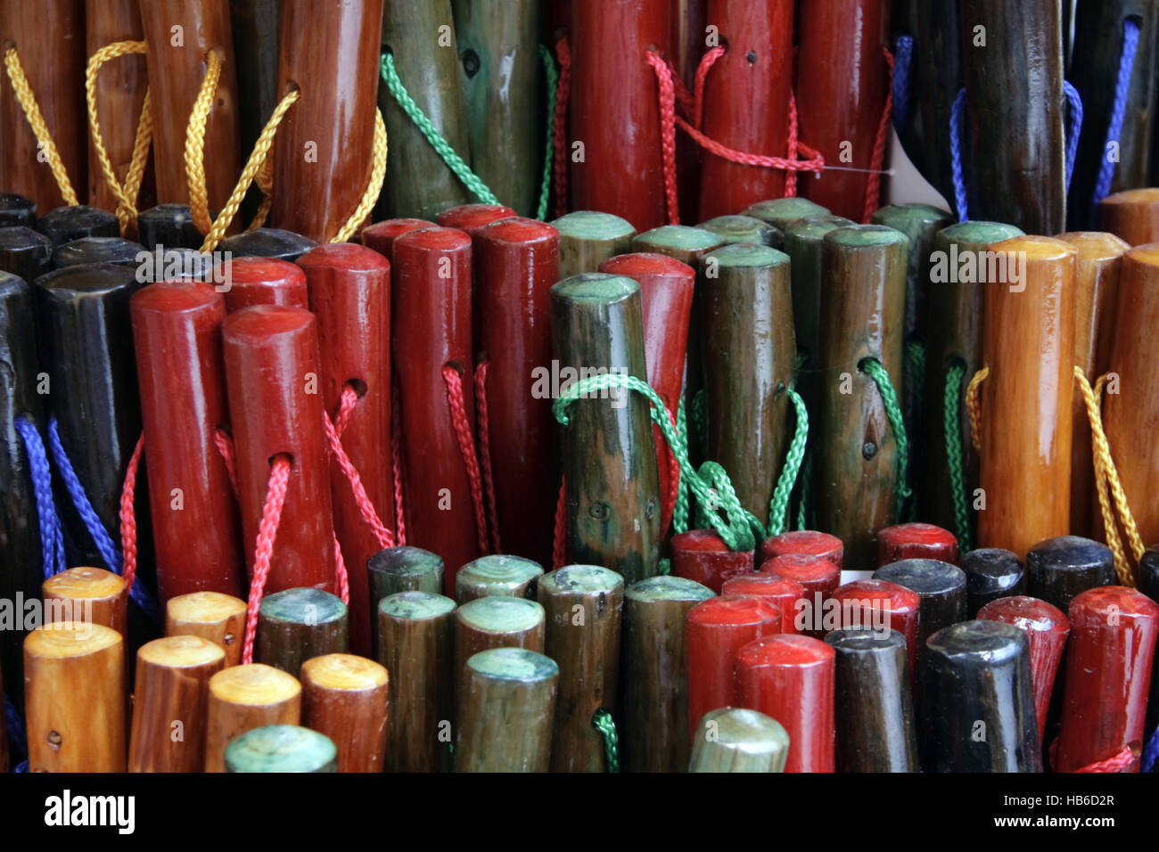 Bâtons de randonnée Banque D'Images