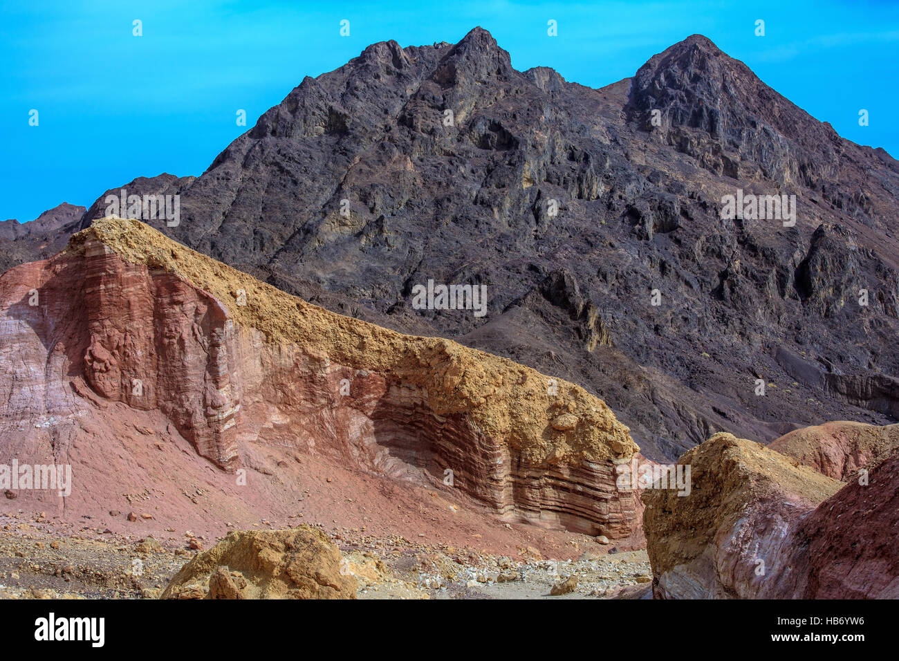 La montagne du roi Salomon Photo Stock - Alamy