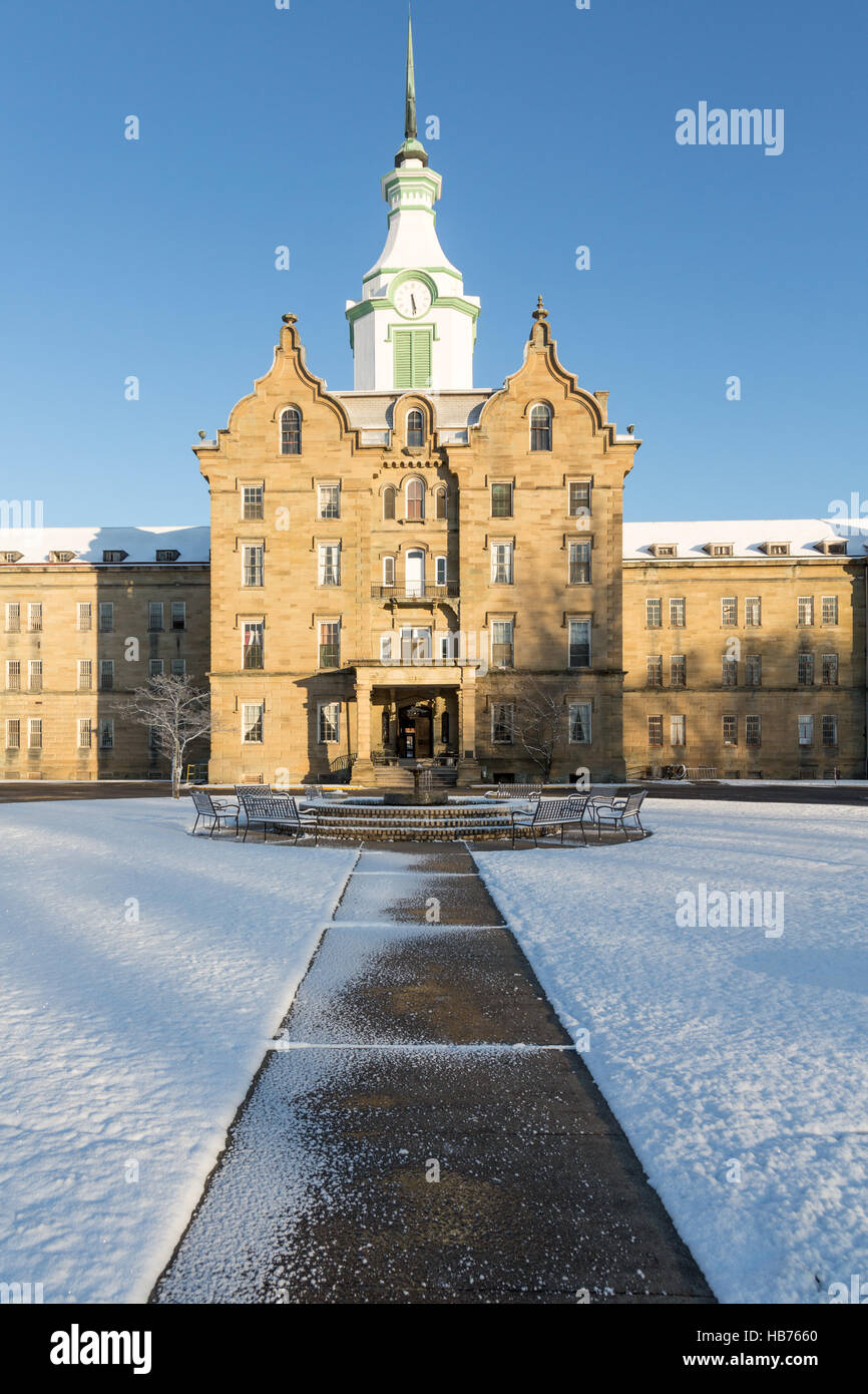 Allée à Trans-Allegheny Lunatic Asylum Banque D'Images